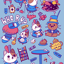 Mi proyecto del curso: Ilustración de una historia con estilo kawaii. Un progetto di Illustrazione tradizionale, Character design, Illustrazione digitale e Manga di Nicole Luco - 03.06.2022