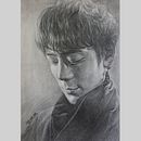 pencil portrait sketch. Un proyecto de Ilustración tradicional y Bellas Artes de Lu Yeduo - 04.06.2022