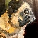 Gracie. Een project van  Olieverfschilderij van Barbara Ramp - 05.06.2022