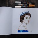 My project for course: Illustrated Sketchbooking in Full Color. Un proyecto de Ilustración tradicional, Creatividad, Dibujo y Sketchbook de Karla Rivas - 05.06.2022