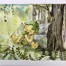 Mi proyecto del curso: Ilustración de cuento de hadas con acuarelas. Traditional illustration, Painting, Drawing, Digital Illustration, and Watercolor Painting project by Inma Delgado Méndez - 06.06.2022