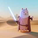  Sebo Cat walking through the Tatooine desert Ein Projekt aus dem Bereich Traditionelle Illustration und 3D von Radu Mocanu - 28.05.2022