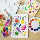 Mi personalidad cromática. . Traditional illustration, Fine Arts, Painting, Watercolor Painting, and Color Theor project by Angelle Lardet Farrero - 06.06.2022