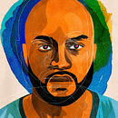 Mi proyecto del curso: Retrato vectorial con texturas manuales. Vector Illustration, and Digital Illustration project by Cristian Zamorano - 06.05.2022