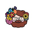 My project for course: Illustrated portraits with botanical elements. Un progetto di Illustrazione tradizionale, Illustrazione digitale, Illustrazione botanica e Disegno digitale di Gregory Horvitz - 07.06.2022