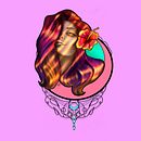 My project for course: Female Character Portraits in Procreate. Traditional illustration, Digital Illustration, and Digital Drawing project by Lucia Laubscher - 06.23.2022