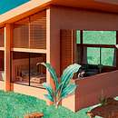 Mi proyecto del curso: Representación gráfica de proyectos arquitectónicos. Een project van Architectuur, Grafisch ontwerp, Interactief ontwerp, Interieurontwerp, L, scaping, Collage, Digitale architectuur y  Architecturale illustratie van Antony Arreola - 06.06.2022