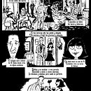 Mi proyecto del curso: Técnicas de entintado para cómic e ilustración. La extraña pareja.. Een project van Traditionele illustratie,  Beeldende kunst, Schilderij, Stripboek y  Illustratie met inkt van Fernando Moreno - 08.06.2022