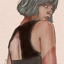 Mi proyecto del curso: Retrato ilustrado con Procreate. Un projet de Illustration traditionnelle, Illustration vectorielle, Illustration numérique , et Dessin de portrait de angeladesiderio_di - 09.06.2022