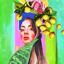 My project for course: Pictorial Portraits Using Digital Techniques. Un proyecto de Ilustración digital, Dibujo de Retrato y Pintura digital de valerija_cernobrivec - 09.06.2022