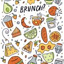 My project for course: Creative Doodling and Hand-Lettering for Beginners. Traditional illustration, Lettering, Drawing, H, and Lettering project by Anna Grabowska-Krupa - 06.10.2022