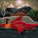 Mijn project van de cursus: Fantasie-illustratie met Procreate Ein Projekt aus dem Bereich Traditionelle Illustration, Digitale Illustration und Digitale Zeichnung von femkestruijs - 13.06.2022