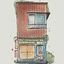 I try this one digitally. Projekt z dziedziny Sketching,  R, sunek,  R, sunek architektoniczn, Sketchbook,  R i sunek atramentem użytkownika darongrith11 - 13.06.2022
