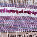 My project for course: Handweaving Techniques for Contemporary Rug Design. Design de acessórios, Artesanato, Decoração de interiores, Tecido, Tecelagem, e Design têxtil projeto de Ava Vee - 13.06.2022