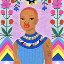 Personal Work/Portrait of Slick Woods. Un proyecto de Pintura acrílica de Sarah Walsh - 13.06.2022