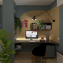 Il mio progetto del corso: Rendering fotorealistico con SketchUp e V-Ray Next. Interior Architecture, Interior Design, Decoration, Interior Decoration, and Retail Design project by chiara chiodi - 06.14.2022