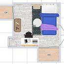 Mi proyecto del curso: Diseño de interiores de principio a fin . % Javiera Moncada tarafından hazırlanan İç Mimarlık, İç Tasarım, İç Dekoras, on, Ve Mekansal Tasarım projesi - 06.21.2022