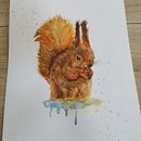 My project for course: Expressive Animal Portraits in Watercolor. Ilustração tradicional, Pintura em aquarela, Desenho realista e Ilustração naturalista projeto de khull123 - 13.06.2022