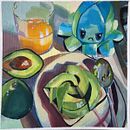 Mi proyecto del curso: Técnicas de pintura contemporánea al óleo. Un proyecto de Bellas Artes, Pintura y Pintura al óleo de Paulina Caín - 15.06.2022