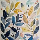 Artistic floral watercolour . Traditional illustration project by ROSIMEIRE CABRAL ANJOS - 06.12.2022