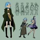 Projeto Final - Desenho de personagens repletos de carisma. Un projet de Conception de personnages, Esquisse , Dessin, Stor, telling, Stor, board, Dessin artistique , et Narration de Sofia Ferreira - 15.06.2022