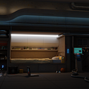 Cyber-Punk Room. Een project van 3D,  Ontwerp y Game design van Khaled Mohamadi - 16.06.2022