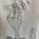 Mi proyecto del curso: Introducción a la creación de personajes estilo cartoon. Un projet de Illustration traditionnelle, Conception de personnages , et Dessin de Bryam Esteban Velasco Novoa - 16.06.2022