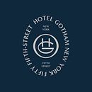 Hotel Gotham  - Brand identity design Ein Projekt aus dem Bereich Logodesign, Br, ing und Identität und Kunstleitung von Alex Aperios - 16.06.2022