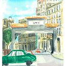 Mi proyecto del curso: Representación arquitectónica en acuarela Ein Projekt aus dem Bereich Traditionelle Illustration, Skizzenentwurf, Zeichnung, Aquarellmalerei, Architektonische Illustration und Sketchbook von Mery Lycia Terán Ayquipa - 17.06.2022