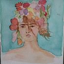 My project for course: Expressive Watercolor Portraits Ein Projekt aus dem Bereich Traditionelle Illustration, Bildende Künste, Malerei, Aquarellmalerei und Porträtzeichnung von x_o_zhao - 17.06.2022