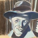 Kiss of death (acteur Richard Widmark). Een project van Traditionele illustratie van ficheux_pierre - 18.06.2022