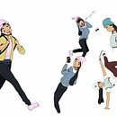My project for course: Drawing Appealing Characters with Personality. Een project van Ontwerp van personages,  Schetsen,  Tekening, Stor, telling, Stor, board,  Artistieke tekening y Verhaallijn van Chisulo - 18.06.2022