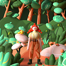 My project for course: Cinema 4D: Bring Playful 3D Illustrations to Life. Traditional illustration, 3D, Digital Illustration, and 3D Modeling project by Carol Wang - 06.19.2022