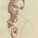 Mi proyecto del curso: Dibujo de retrato clásico: el método del Renacimiento . % Laura Ferrández Sanz tarafından hazırlanan Güzel sanatlar, Eskiz çizimi, Çizim, Portre Çizimi, Gerçekçi Çizim, Ve Sanatsal Çizim projesi - 06.19.2022