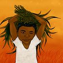 Nho Lobo. Un progetto di Illustrazione tradizionale, Illustrazione infantile, Disegno digitale e Letteratura per bambini e ragazzi	 di Jamie Andrade - 20.06.2022