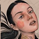cindyrella. Un proyecto de Ilustración tradicional, Ilustración vectorial, Ilustración digital y Dibujo de Retrato de CindyRella Avendaño Arboleda - 19.06.2022