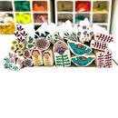Folk Art Pattern Cane. Un progetto di Design, Pattern design, Design di gioielli e Artigianato di Kristin Vaughn - 21.06.2022