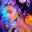 Mi proyecto del curso: Retratos digitales de fantasía con Photoshop. Traditional illustration, Drawing, Digital Illustration, Portrait Drawing, Digital Drawing, Digital Painting, Character Design, Game Design, and Artistic Drawing project by Laura Garcia Catalan - 06.21.2022
