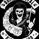 Brigada Metal. Un projet de Design graphique, Illustration traditionnelle, Peinture acr, lique , et Dessin réaliste de David Sagaz - 22.06.2022