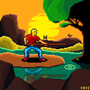 Mi proyecto del curso: "Introducción al diseño de personajes en pixel art" por Coss. Projekt z dziedziny Projektowanie postaci, Gr, komputerowe, Pixel art, Projektowanie gier komputerow i ch użytkownika Marcos y Ayla - 22.06.2022