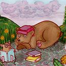 Mi proyecto del curso: Ilustración de personajes de animales para cuentos. Traditional illustration, Painting, Drawing, Watercolor Painting, and Children's Illustration project by Vicky Gutierrez Madrid - 06.22.2022