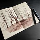 30 days prompts for "Daily Sketching for Creative Inspiration" . Ilustrație tradițională, Schițe, Creativitate, Desen și Caiet de schițe de Timofei - 06.22.2022