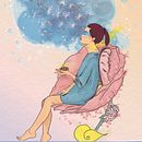 Mi proyecto del curso: Técnicas de ilustración con acuarela digital. Un proyecto de Ilustración tradicional, Ilustración digital, Pintura a la acuarela, Dibujo de Retrato y Dibujo digital de Flor Monsiváis - 24.06.2022