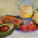 Mi proyecto del curso: Técnicas de pintura contemporánea al óleo Ein Projekt aus dem Bereich Bildende Künste, Malerei und Ölmalerei von renatafederici - 24.06.2022