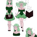 Mi proyecto del curso: Dibujo de personajes manga desde cero . Ilustrație tradițională, Design de caractere, Comic, Desen în creion, Desen și Manga de Sebastian Pineda - 06.24.2022