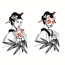 Mi proyecto del curso: Diseño de tatuaje de autor con Procreate . % Audrey Simões tarafından hazırlanan Geleneksel illüstras, on, Grafik Tasarım, Çizim, Dijital İllüstras, on, Dövme Tasarımı, Ve Dijital Çizim projesi - 06.24.2022
