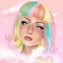 Mi proyecto del curso: Retratos digitales de fantasía con Photoshop. Un proyecto de Ilustración tradicional, Dibujo, Ilustración digital, Dibujo de Retrato, Dibujo digital y Pintura digital de Fabiola CarHer - 24.06.2022