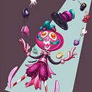 Candy Illusionist - Final and Progression Ein Projekt aus dem Bereich Concept Art und Design von Figuren von Francesco Mazza - 25.06.2022