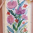 My project for course: Floral Arrangement Illustration in Watercolor. Ilustração tradicional, Artes plásticas, Pintura, Pintura em aquarela, Ilustração botânica e Ilustração naturalista projeto de María Victoria Ruiz Pérez - 25.06.2022