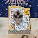 Meu projeto do curso: Técnicas de bordado experimental sobre papel. Un proyecto de Bellas Artes, Collage, Bordado y Diseño textil de Joyce Ackermann Cavalcanti - 06.06.2022